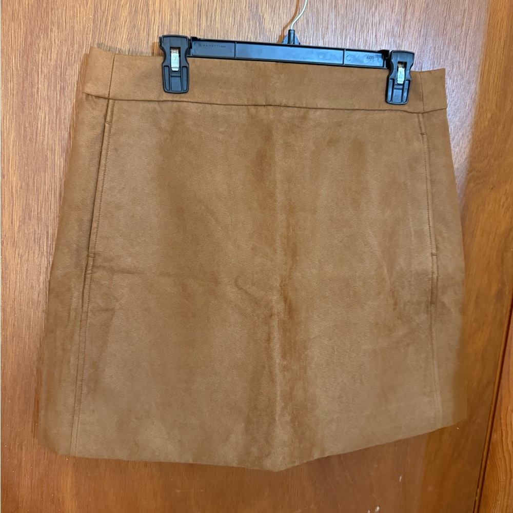 J.Crew Faux Suede Mini Skirt - Picture 4 of 9
